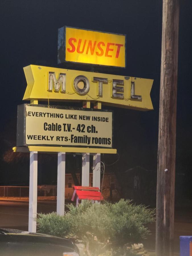 Sunset Motel Santa Rosa, Nm Экстерьер фото